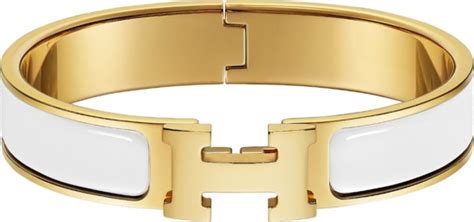 white hermes clic h bracelet|Hermes h bracelet price.